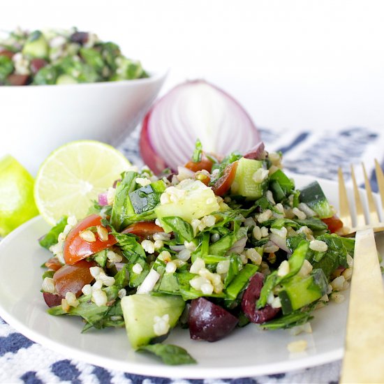 Gluten-Free Mediterranean Salad