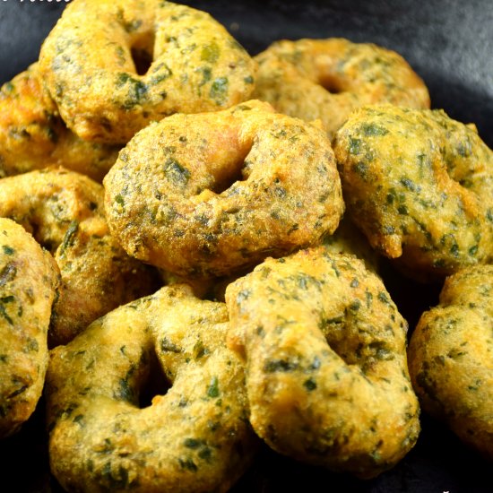 Spinach vada