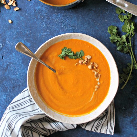 Creamy Carrot Ginger Soup