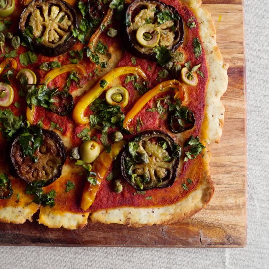 Gluten-Free, Vegan Sicilian Pizza