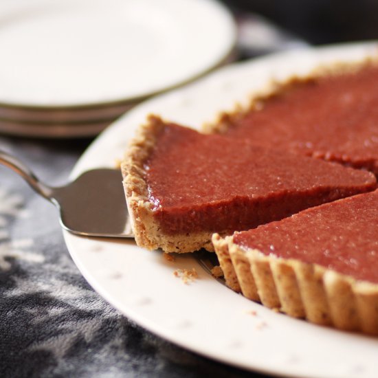 Gluten-Free Sour Cherry Tart