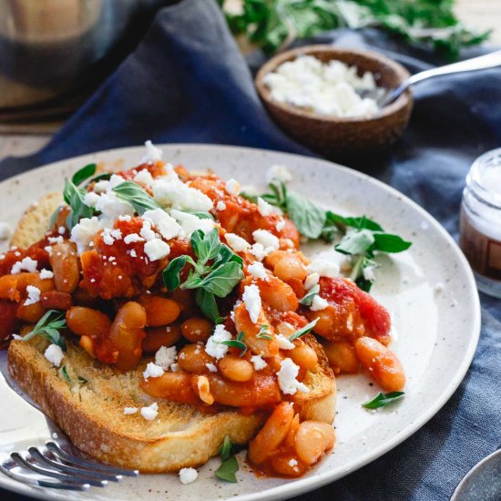 Instant Pot Tomato White Beans