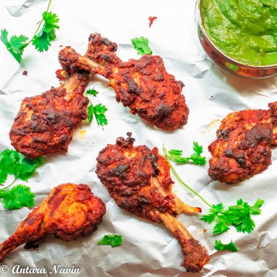 Oven roasted Tandoori Chicken