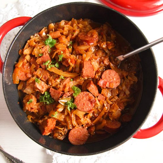 Sauerkraut Stew with Pork