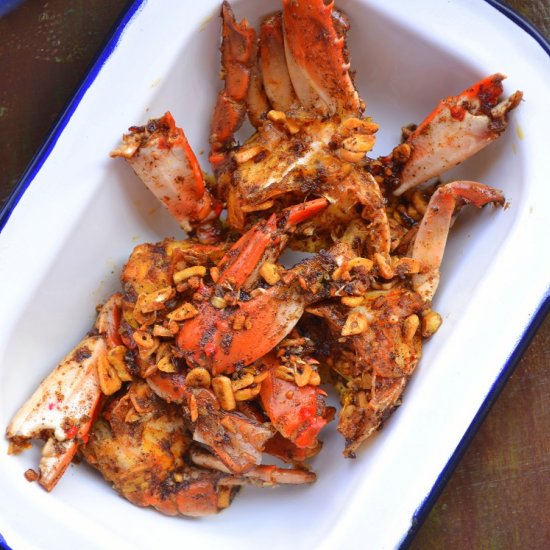 Butter Garlic Crabs