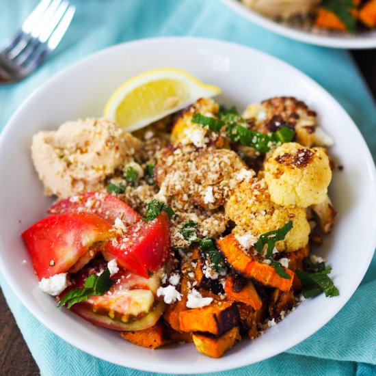 Dukkah Quinoa Bowl