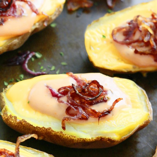 Baked Potato Halves