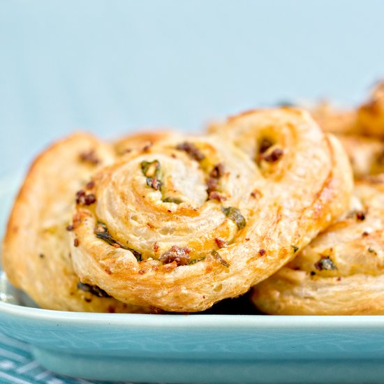 Savory Palmiers