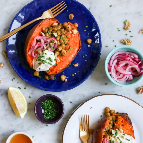 Stuffed Sweet Potatoes