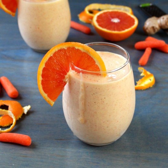 Creamy Orange and Carrot Smoothie