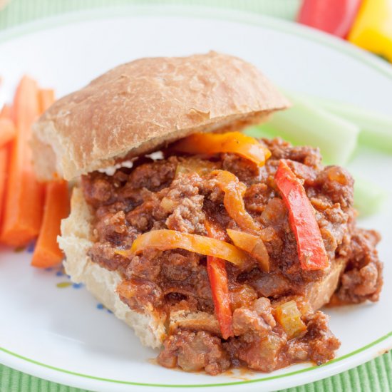 homemade sloppy joes