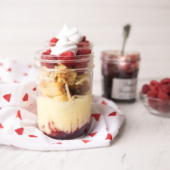 Trifle Raspberry Rum Cake