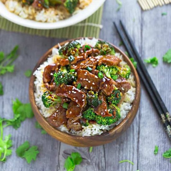 Instant Pot Beef and Broccoli