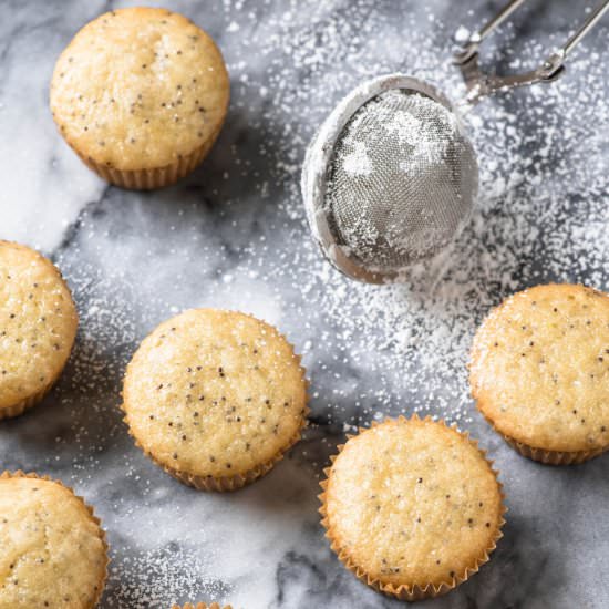 Lemon Poppyseed Cupcakes