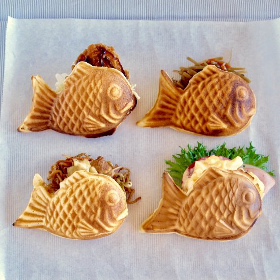 Taiyaki Sandwiches