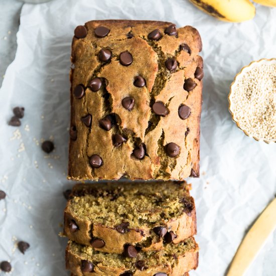 Quinoa Flour Banana Bread