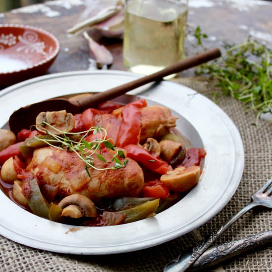 Chicken Cacciatore