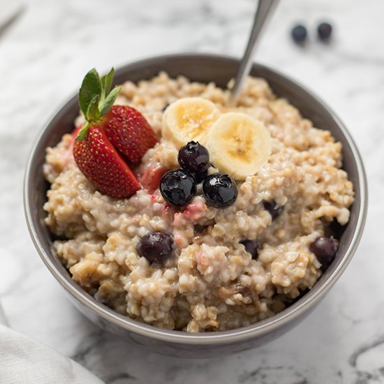 Instant Pot Easy Steel Cut Oatmeal