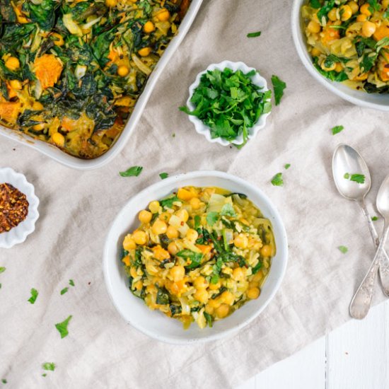 Brown Rice Casserole with Butternut