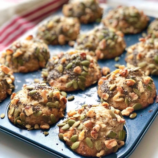 Power Seed Banana Muffins