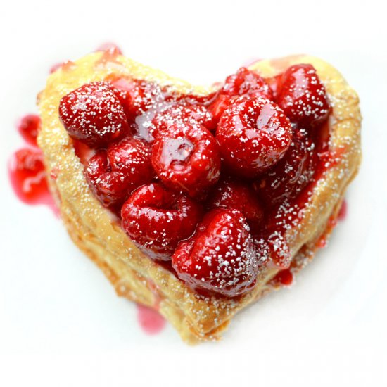 Raspberry Hearts