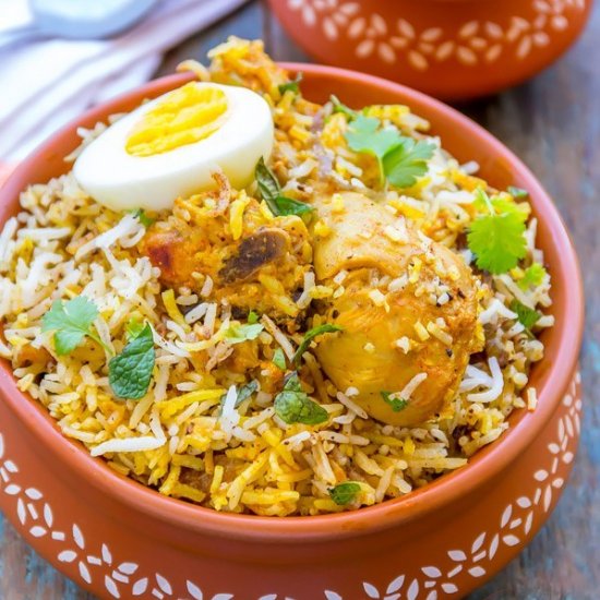 Restaurant Style Chicken Biryani