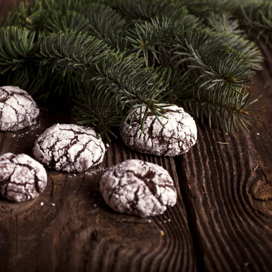 Crooked Chocolate Cookies