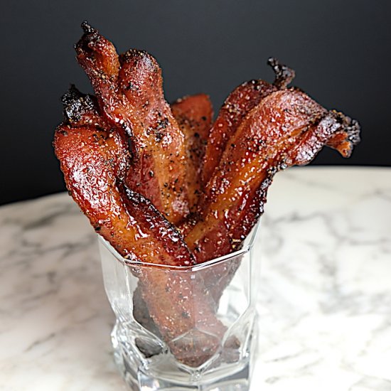 Smoked Candied Bacon