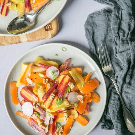 Carrot Scallion Coriander Salad