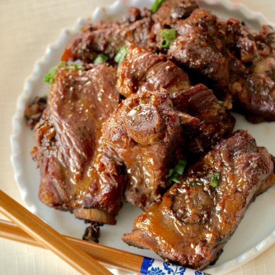 Instant Pot Braised Spareribs