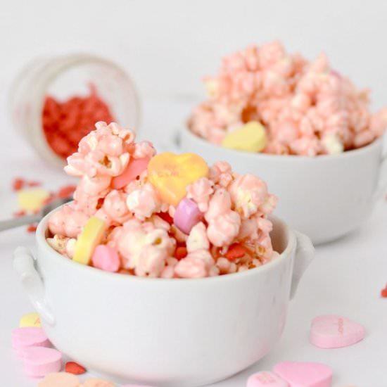 Pretty in Pink Popcorn