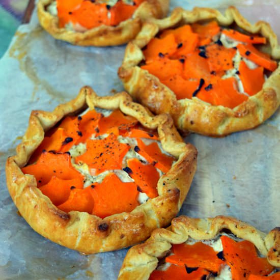 Squash, Sage and Ricotta Galettes