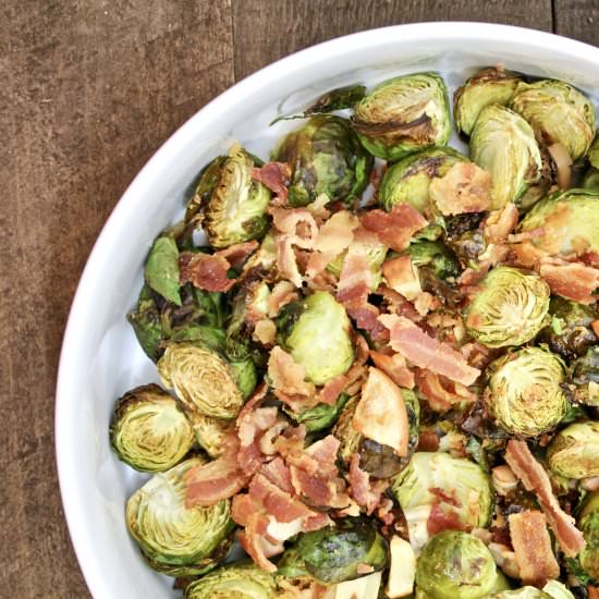 Brussel Sprouts with Apples & Bacon