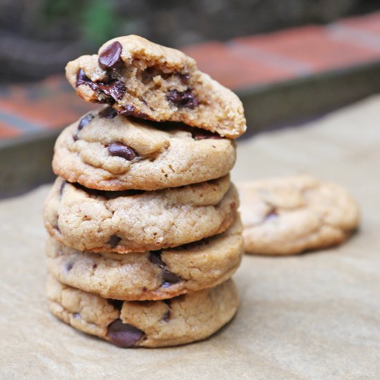 Vegan Chocolate Chip Cookies