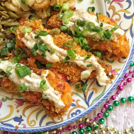 Mardi Gras Chicken Strips