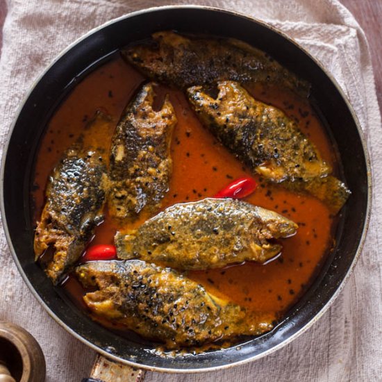 Climbing Perch in a Spicy Gravy