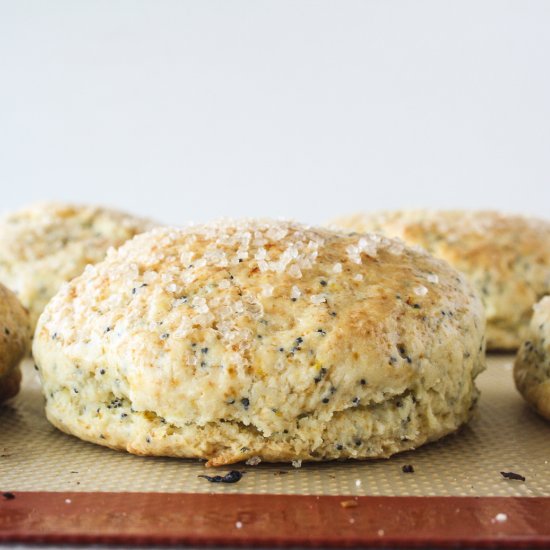 Orange & Poppy Seed Scones