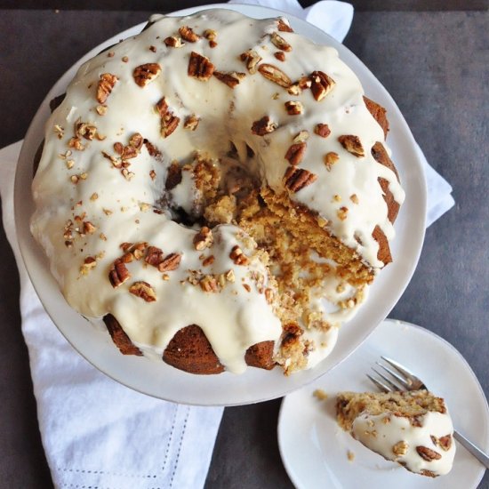 Coconut Hummingbird Bundt Cake