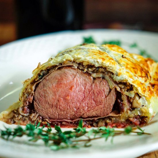 Wild Boar Filet Wellington