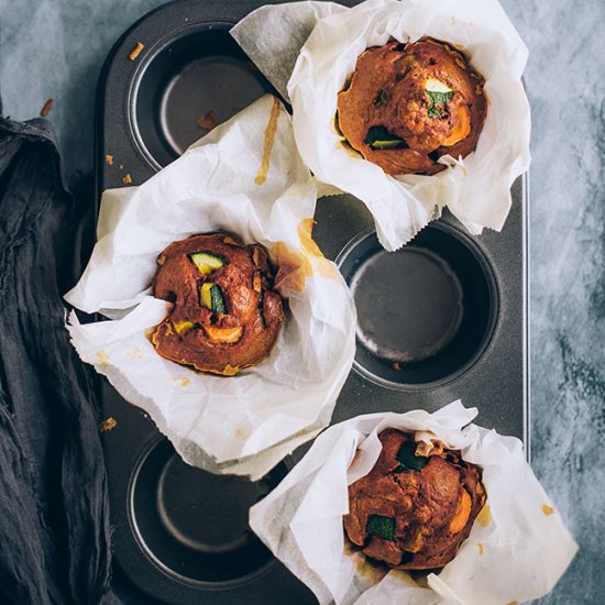 Zucchini Carrot Muffins