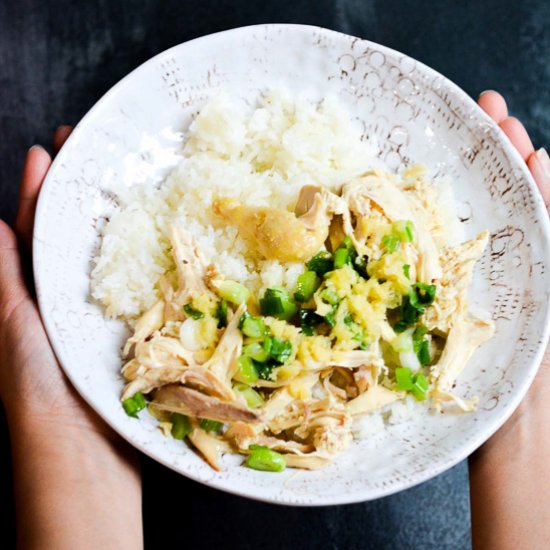 Hainanese Chicken and Rice