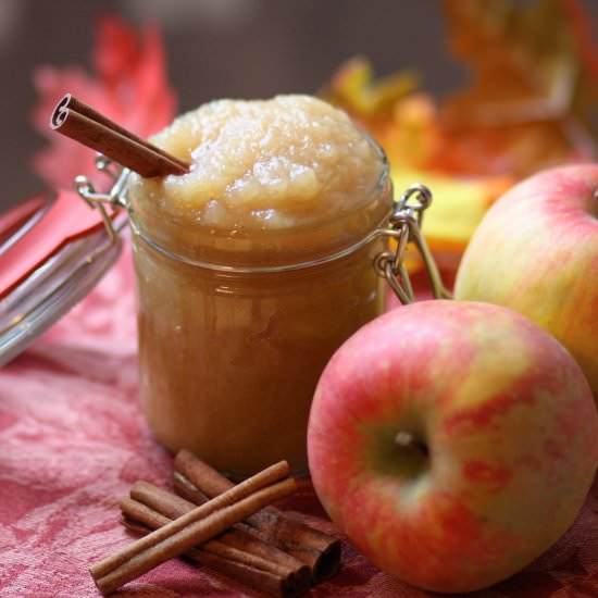 Homemade Cinnamon Apple Sauce