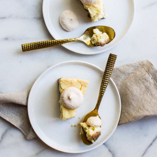 Instant Pot Lemon Cheesecake