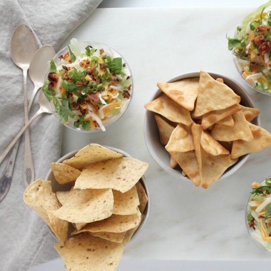 Mini 7 Layer Dips