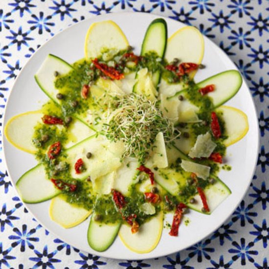 Zucchini Carpaccio