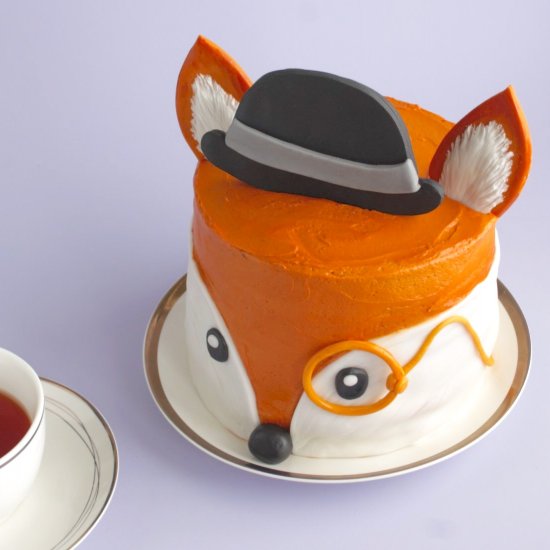 How To Make An Adorable Fox Cake