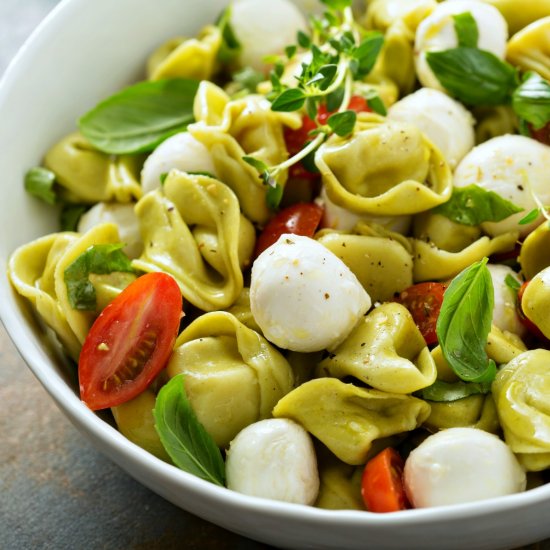 Caprese Tortellini Salad