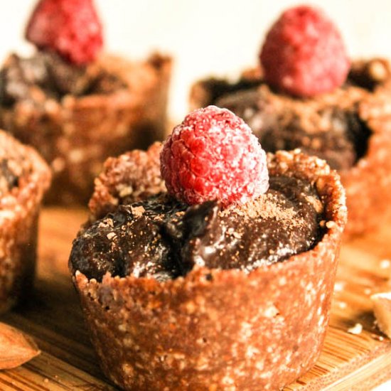 Paleo Raw Chocolate Tarts