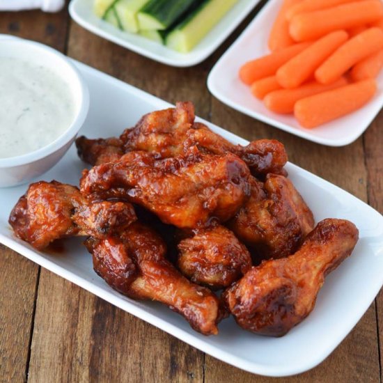 honey bbq wings