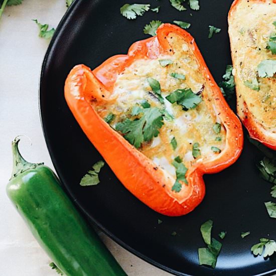 Sweet Potato Stuffed Peppers